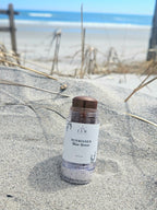 Small-batch handcrafted tinted tallow bronzer balm jar with  marula oil for a natural sun-kissed glow.